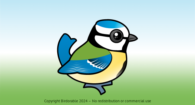 Birdorable Eurasian Blue Tit 
