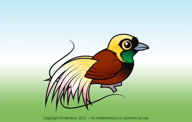 Birdorable Greater Bird-of-paradise 