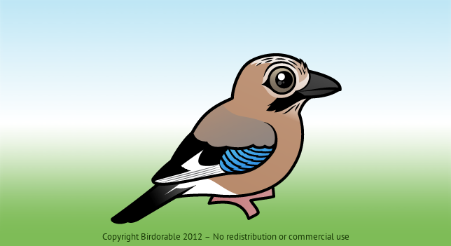 Birdorable Eurasian Jay 