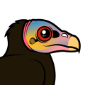 Birdorable Lesser Yellow-headed Vulture