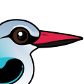 Birdorable Woodland Kingfisher