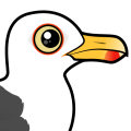 Birdorable Lesser Black-backed Gull