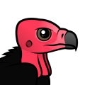 Birdorable Red-headed Vulture