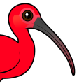 Birdorable Scarlet Ibis