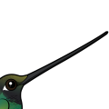 Birdorable Sword-billed Hummingbird