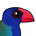Birdorable South Island Takahe