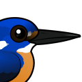 Birdorable Azure Kingfisher