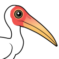 Birdorable Milky Stork
