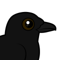 Birdorable Fish Crow