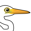 Birdorable Great Egret