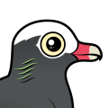 Birdorable White-crowned Pigeon