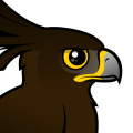 Birdorable Long-crested Eagle