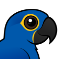 Birdorable Hyacinth Macaw