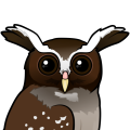 Birdorable Crested Owl