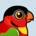 Yellow-bibbed Lory