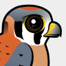 Birdorable American Kestrel