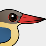 Birdorable Stork-billed Kingfisher