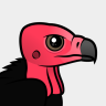 Birdorable Red-headed Vulture