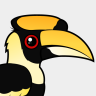 Birdorable Great Hornbill