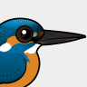 Birdorable Common Kingfisher