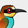 Birdorable European Bee-eater