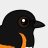 Birdorable American Redstart