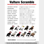 Vulture Name Scramble