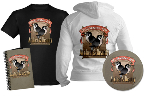 Archer & Beauty merchandise