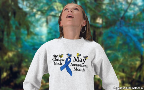Birdorable Warbler Neck Awareness t-shirt Birdorable Warbler Neck Awareness t-shirt