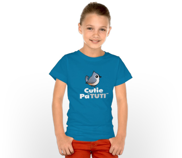Girl wearing Cutie PaTUTI T-Shirt