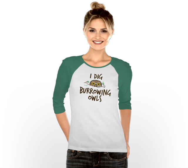 Funny I Dig Burrowing Owls T-Shirt
