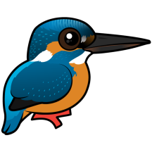 Customizable Common Kingfisher