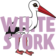 Jumbo White Stork