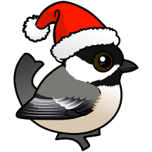 Chickadee Santa