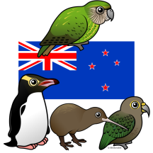 New Zealand Birdorables