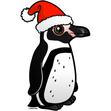 Humboldt Penguin Santa