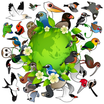 Birdorable Earth Day