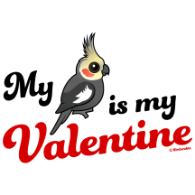My Cockatiel Is My Valentine