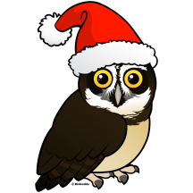 Santa Spectacled Owl