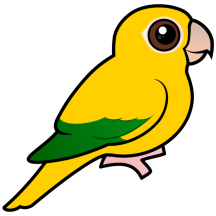Birdorable Golden Parakeet