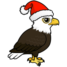 Bald Eagle Santa
