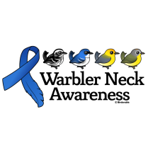 Warbler Neck Awareness Ribbon