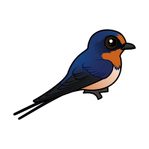 Birdorable Barn Swallow