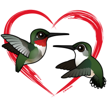 Ruby-throated Love