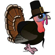 Thanksgiving Pilgrim Turkey