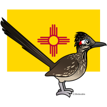 State Birdorable of New Mexico: Greater Roadrunner