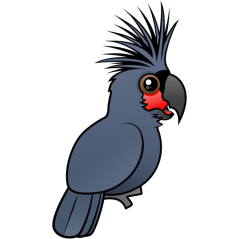 Birdorable Palm Cockatoo