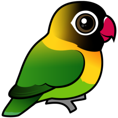 Birdorable Yellow-collared Lovebird