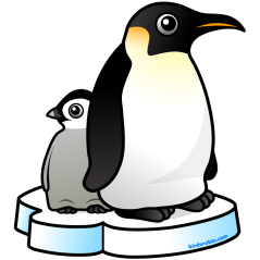 Customizable Penguin Family