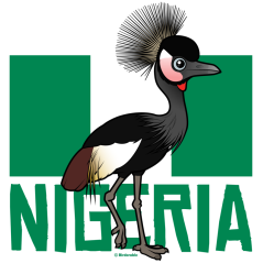 Black Crowned-Crane of Nigeria